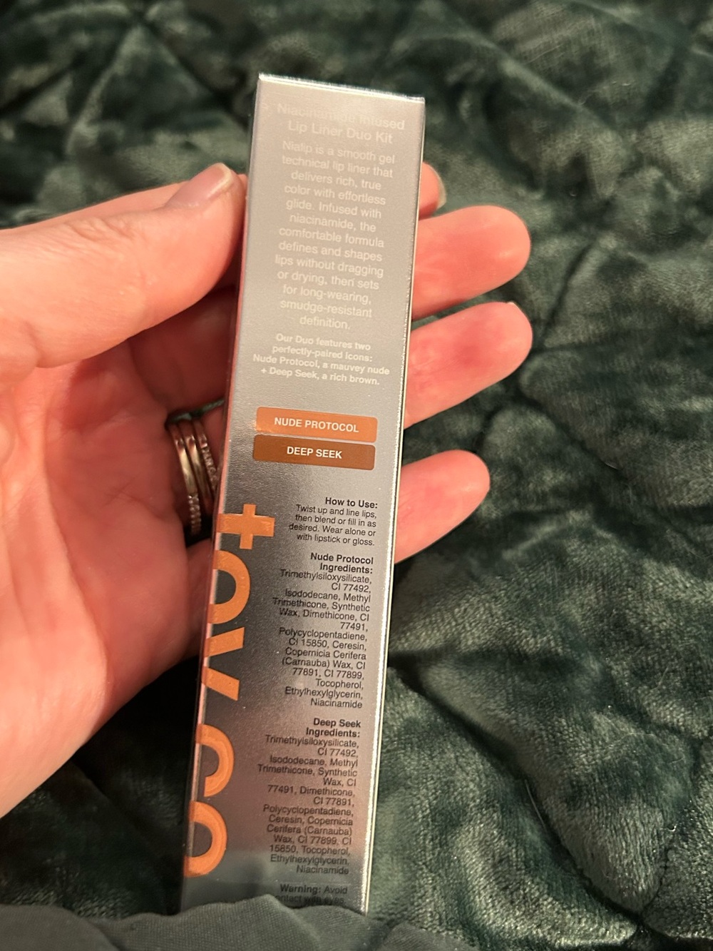 toyfactory nialip Lip Liners - Nude Protocol & Deep Seek - Picture 3 of 3